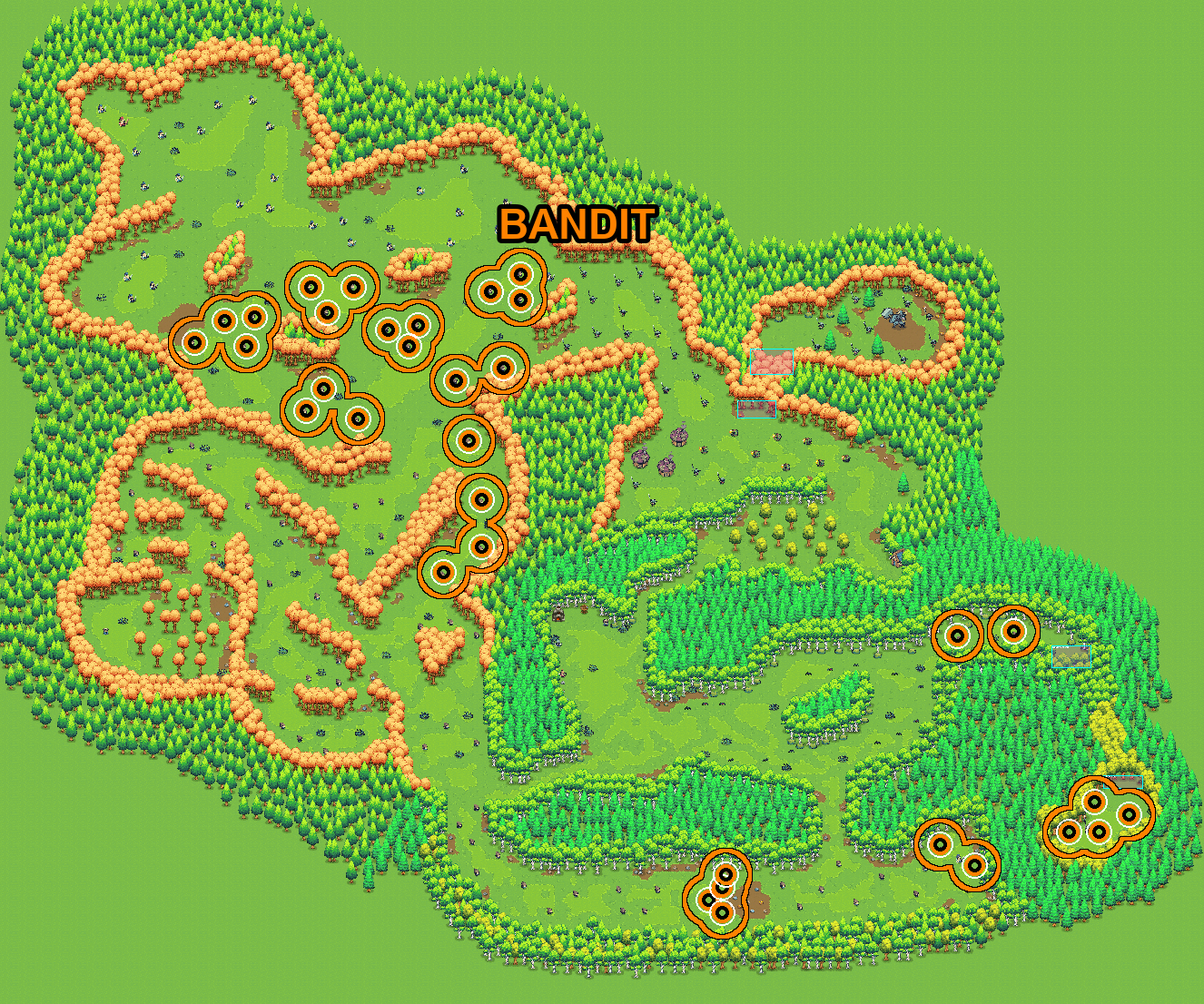 Bandit spawn map