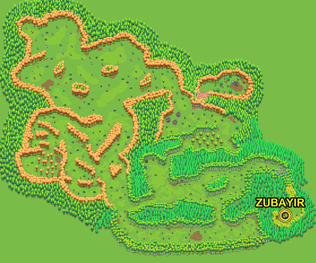 Zubayir spawn map