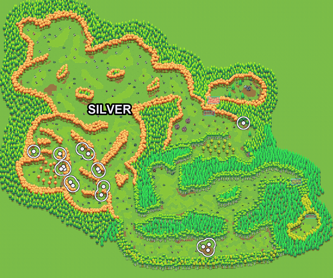Silver Node locations