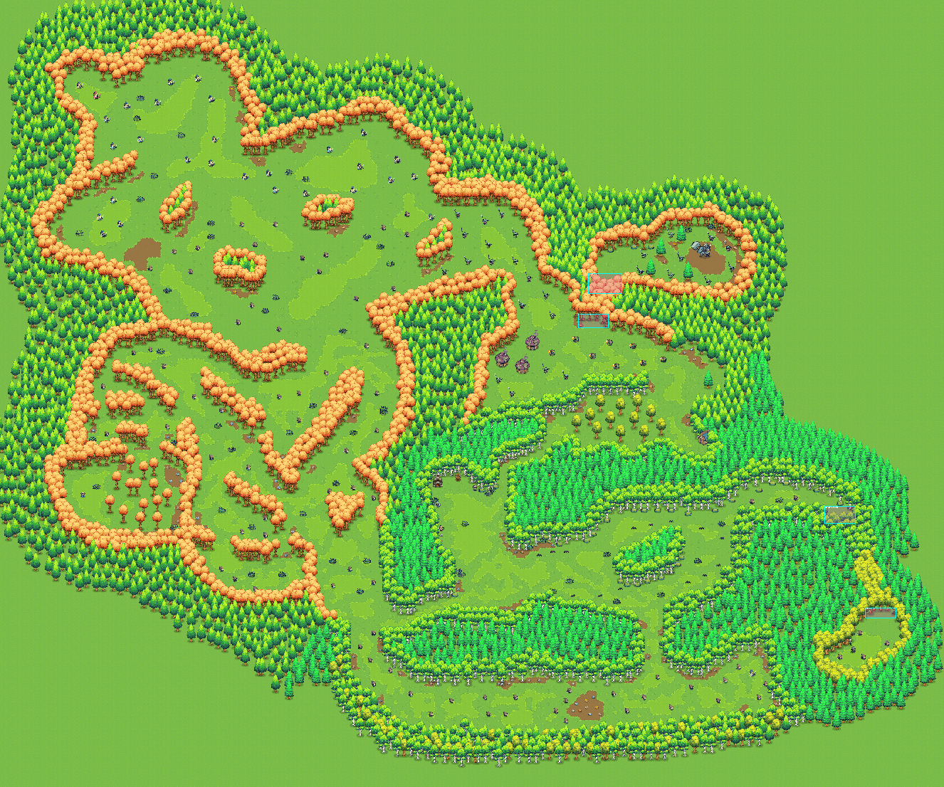 Empire of Praxia world map